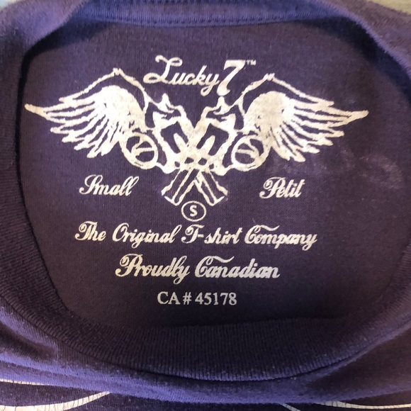 Lucky 7 T-Shirt, Size Small - Picture 3 of 3